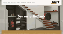 Desktop Screenshot of kopf.de