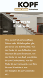 Mobile Screenshot of kopf.de